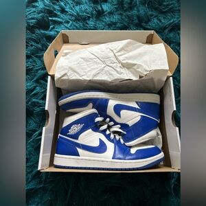 Kentucky Blue Mid - Women’s Mid Jordan 1